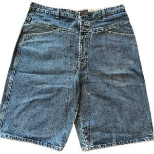 [Vintage] Marithé + François Girbaud Dark Denim Shorts Jorts - Size 38